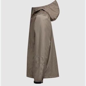 Gallery Women Reversible Water Repellent Hoodie Jacket Olive Green Black Size 2X